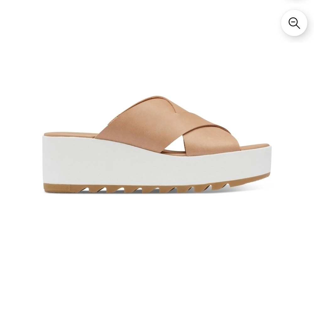 Sorel Women's Cameron Flatform Mule Sandals - Picture 3 of 5